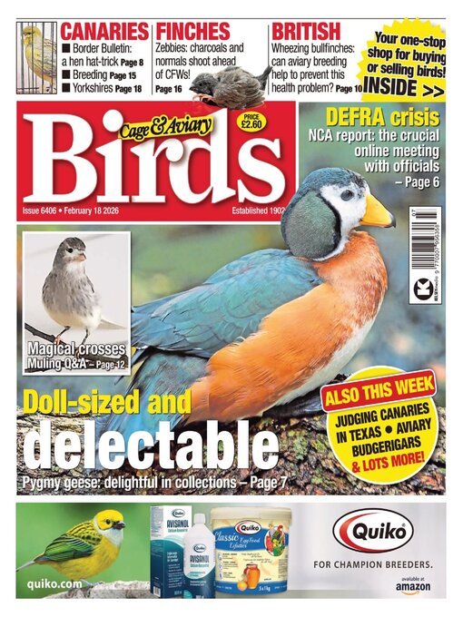 Title details for Cage & Aviary Birds by Kelsey Publishing Ltd - Available